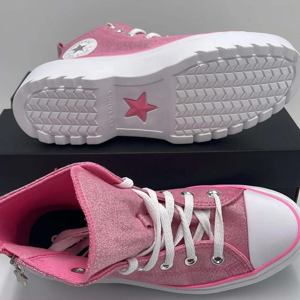 Converse WMNS A05230C
CTAS LUGGED LIFT HI OOPS PINK/WHITE/BLK Platform Sneakers - Picture 2 of 16